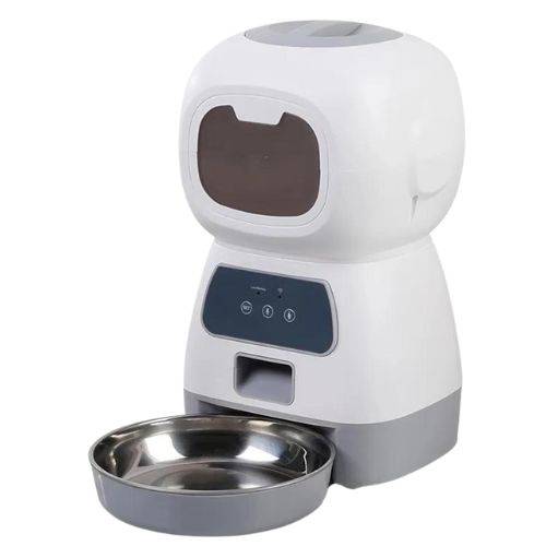 Wifi 3.5L Robot Smart Automatic Pet Food Dispenser For Dog Cat Bowl Timer Water Dispenser Auto Sensor TRENDYPET'S ZONE