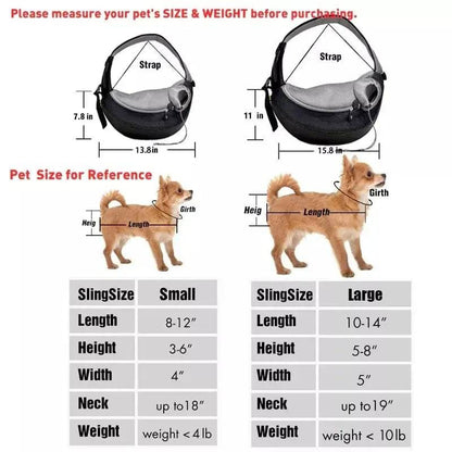 Yellow Carrier Outdoor Travel Dog Puppy Cat Kitten Shoulder Bag Mesh Oxford Single Comfort Sling Handbag Tote Pouch TRENDYPET'S ZONE