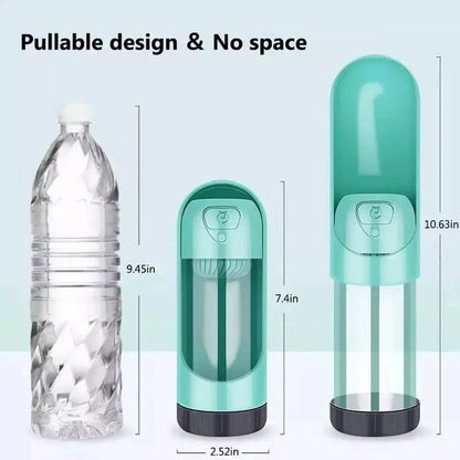 Yellow Portable Pet Dog Water Bottle Drinking Bowls For Small Large Dogs TRENDYPET'S ZONE