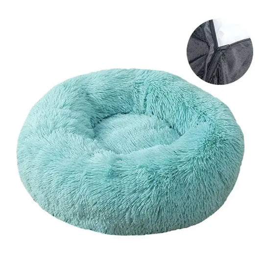 #22 Detachable Dog & Cat Bed With Zipper Round Mat Thicken Plush TRENDYPET'S ZONE