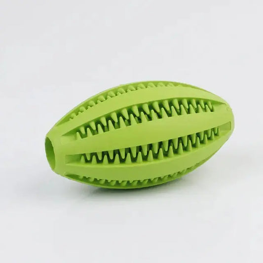 Green Toys for Dogs Ball Interactive Toys Dog Chew Toys Tooth Cleaning Elasticity Small Big Dog Toys Rubber Pet Ball Toys TRENDYPET'S ZONE