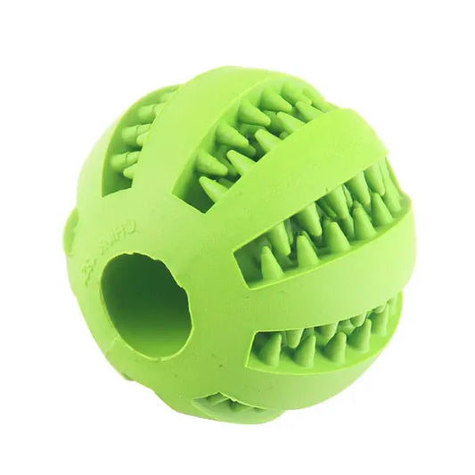 Interactive Dog Ball Toys Dispenser Teaser Rubber Chew Toys for Small Big Pet Dogs Cats Tooth Mouth Cleaning Accessories Product TRENDYPET'S ZONE