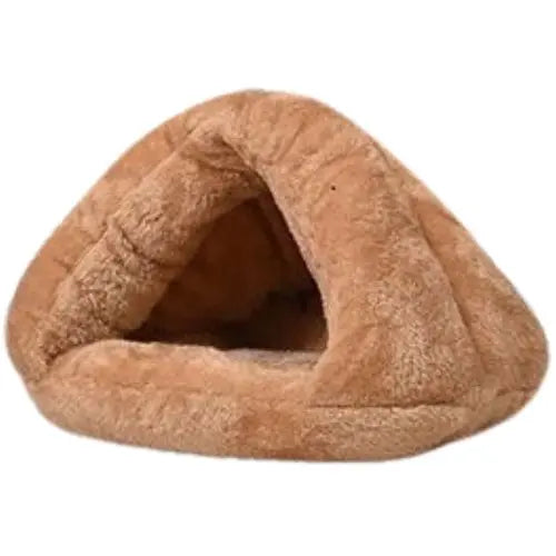 Khaki Pet Bed Super Soft Dog Washable plush Dog Kennel Deep Sleep cat litter mat House Sofa suits For Dog Chihuahua cats home Basket TRENDYPET'S ZONE